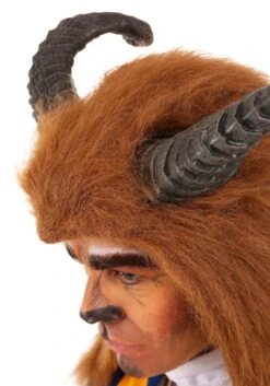 Disney Beast Costume Hood With Horns 5 Disney Beast Costume Hood With Horns -Halloween Costumes Shop beast hood with horns alt 2
