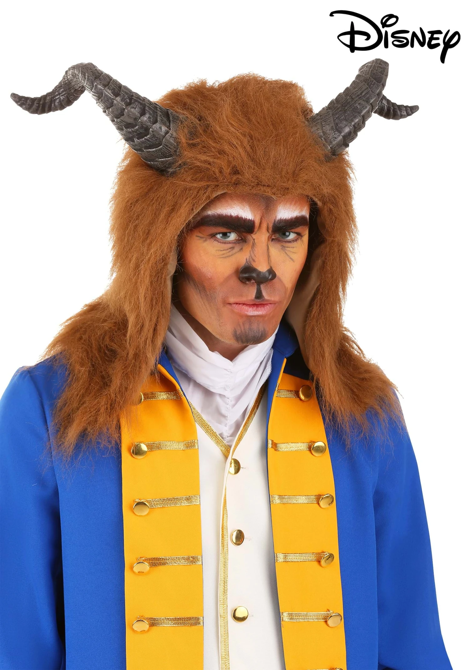 Disney Beast Costume Hood With Horns 1 Disney Beast Costume Hood With Horns