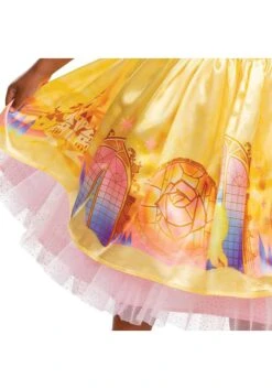 Disguise Beauty And The Beast Deluxe Girl's Belle Costume For Todders -Halloween Costumes Shop beauty and the beast deluxe toddler belle costume alt 4