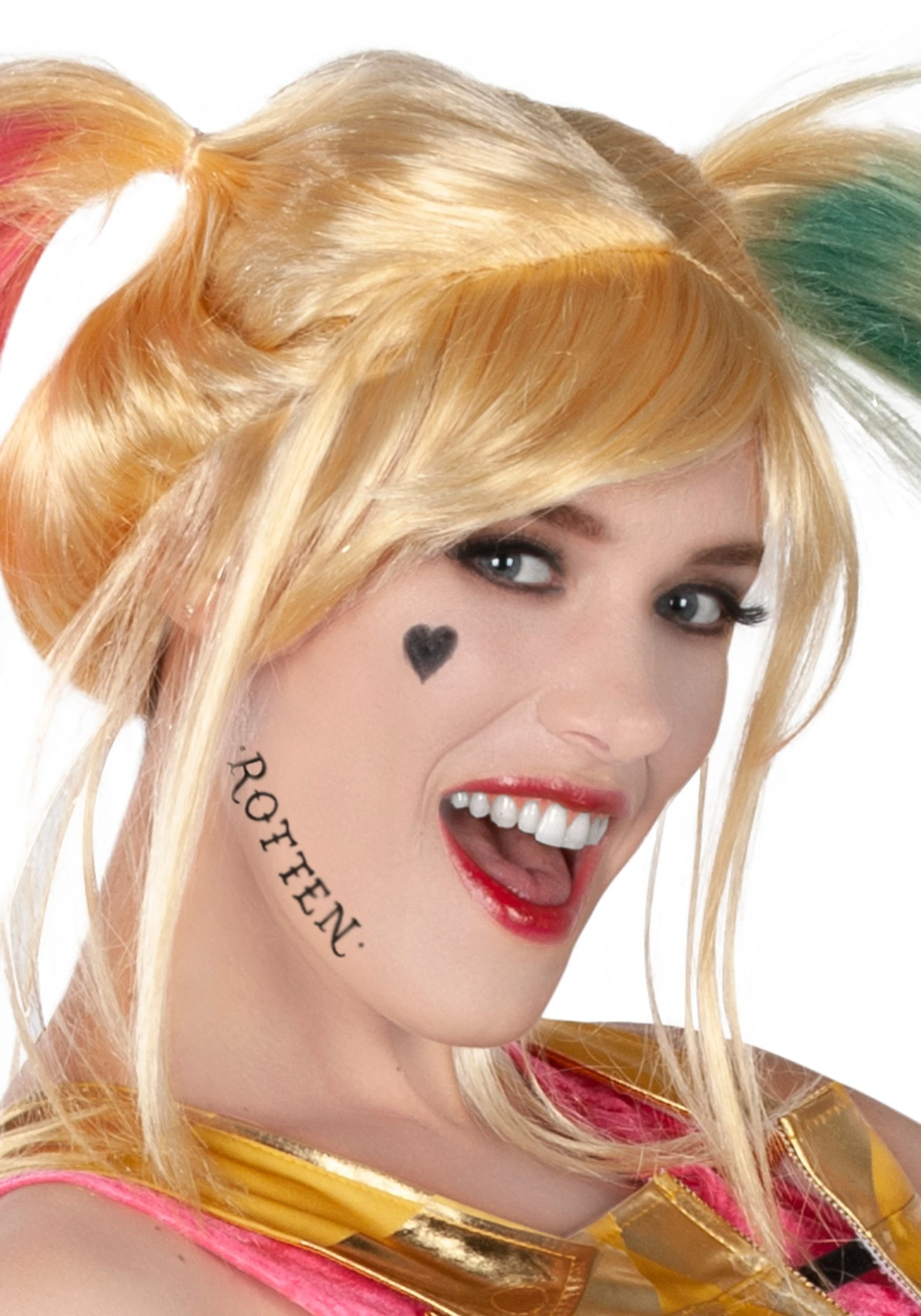 Birds Of Prey Adult Harley Quinn Makeup Kit 1 Birds Of Prey Adult Harley Quinn Makeup Kit