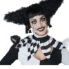 Creepy Black Adult Clown Wig