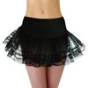 AMSCAN Black Lace Petticoat