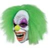 Black Light Neon Scary Clown Mask