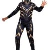 JAZWARES Black Panther Girl's Shuri Black Panther Classic Costume