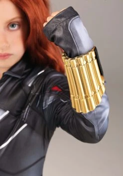 Black Widow Deluxe Costume For Kids -Halloween Costumes Shop black widow child deluxe costume alt 2