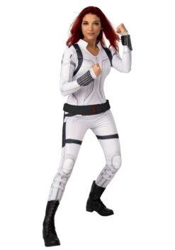 Black Widow White Costume For Women