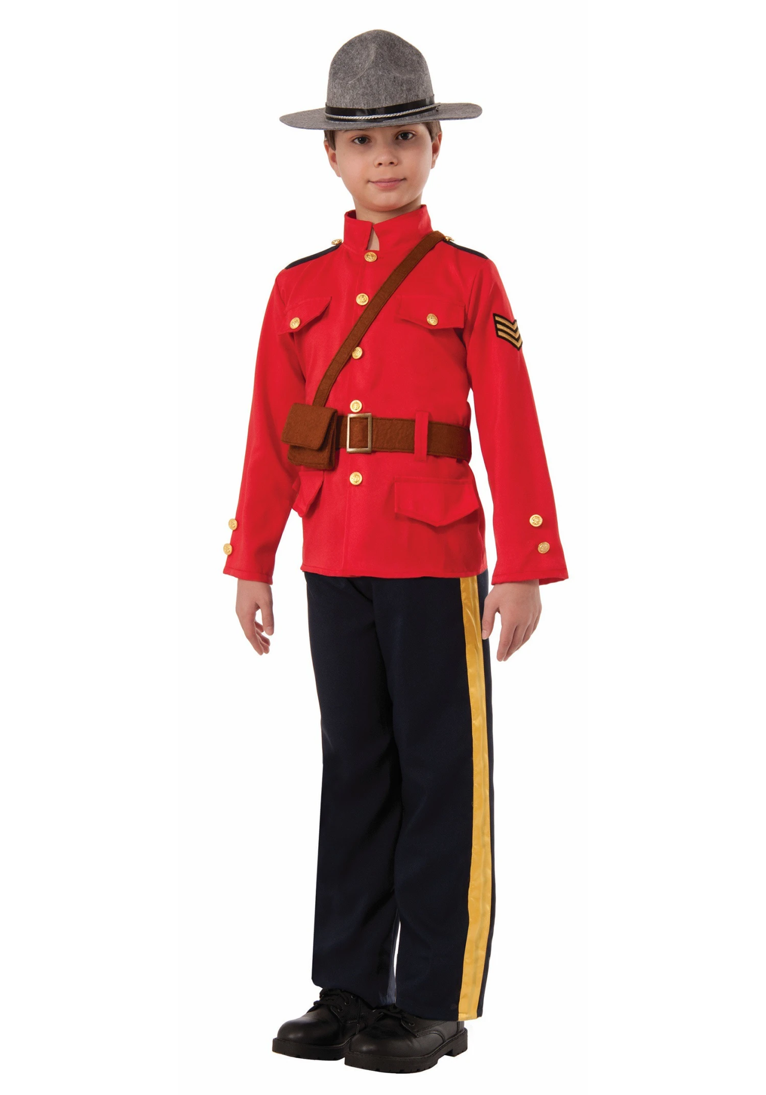 Disguise Boys Canadian Mountie Costume 1 Disguise Boys Canadian Mountie Costume