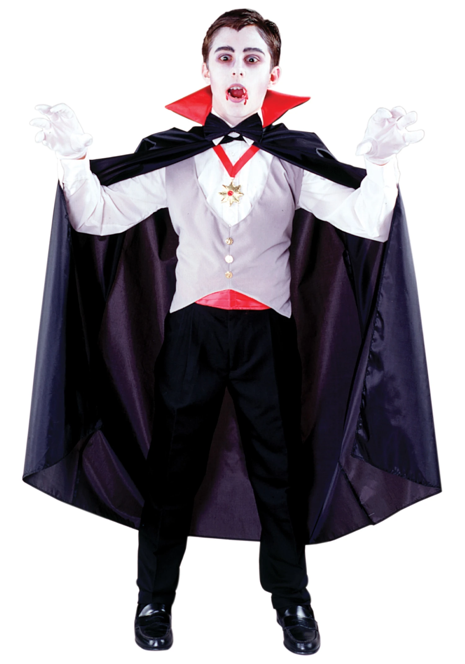 Fun World Classic Vampire Costume For Boys 1 Fun World Classic Vampire Costume For Boys