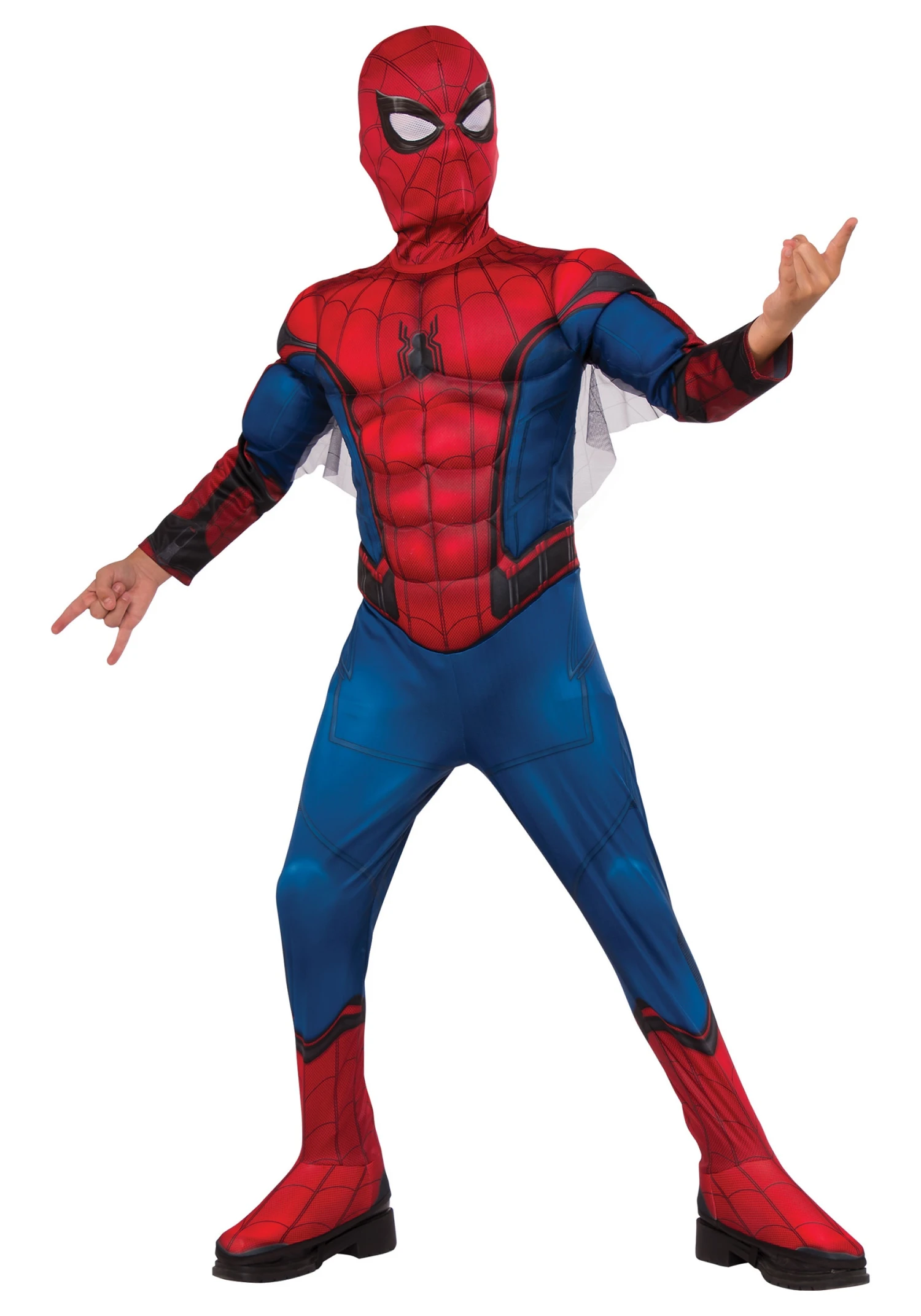 Boys Deluxe Spider-Man Costume 1 Boys Deluxe Spider-Man Costume