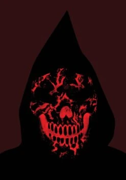 Boy's Fire & Brimstone Costume W/ Light Up Mask -Halloween Costumes Shop boys fire brimstone costume w light up mask alt 3