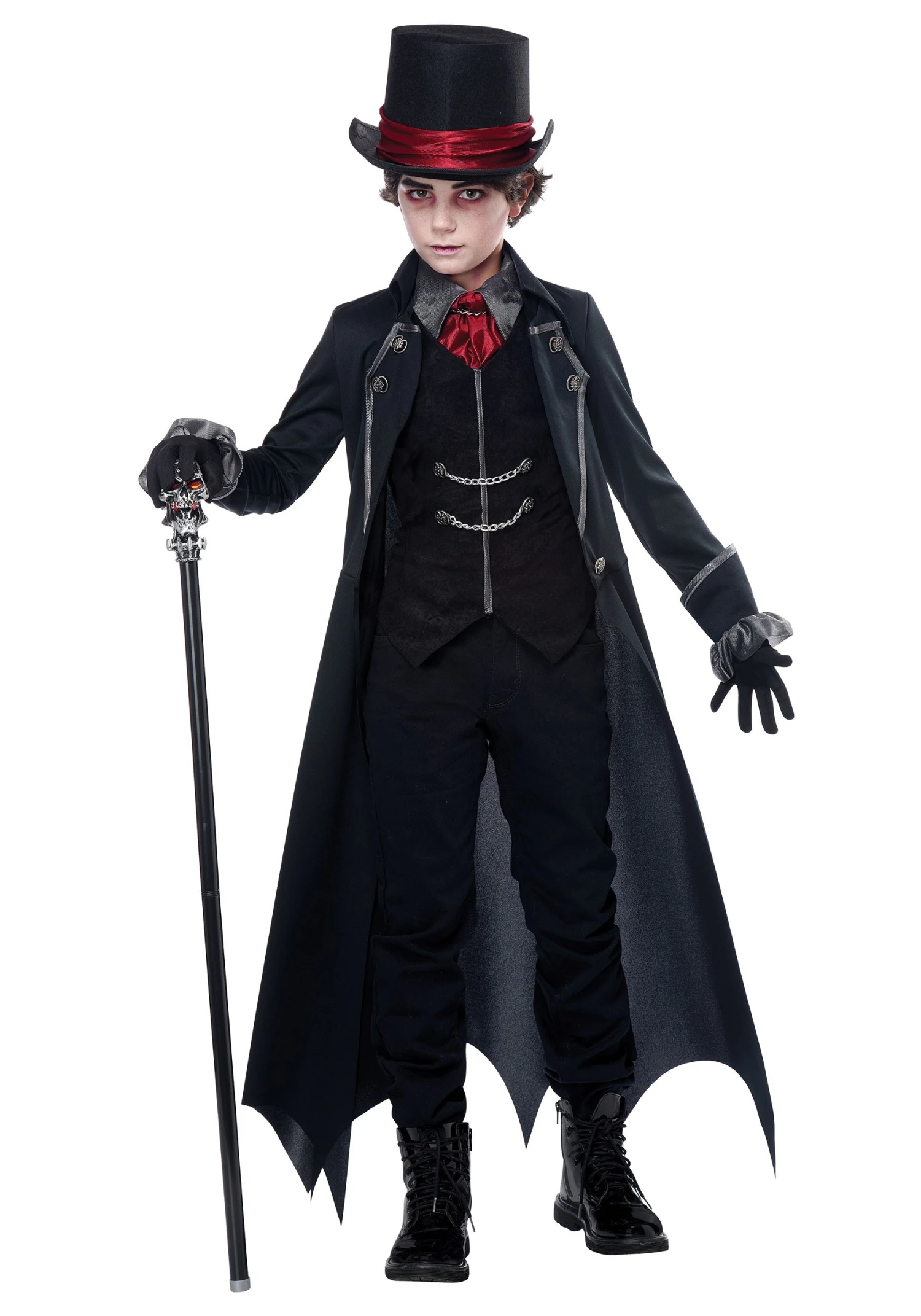 Gothic Vampire Costume For Boys 1 Gothic Vampire Costume For Boys