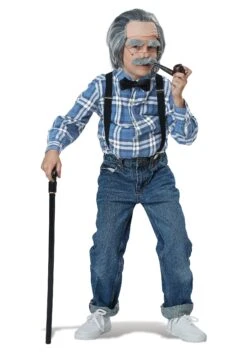 Old Man Boy's Costume Kit