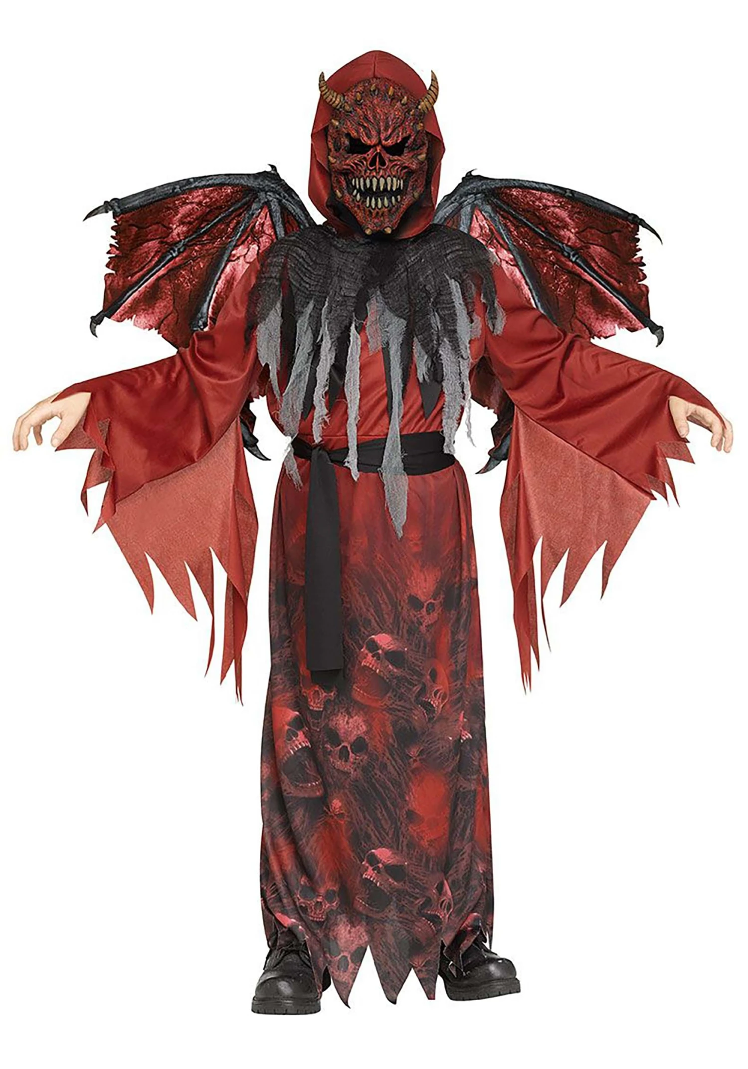 Fun World Winged Demon Costume For Boys 1 Fun World Winged Demon Costume For Boys