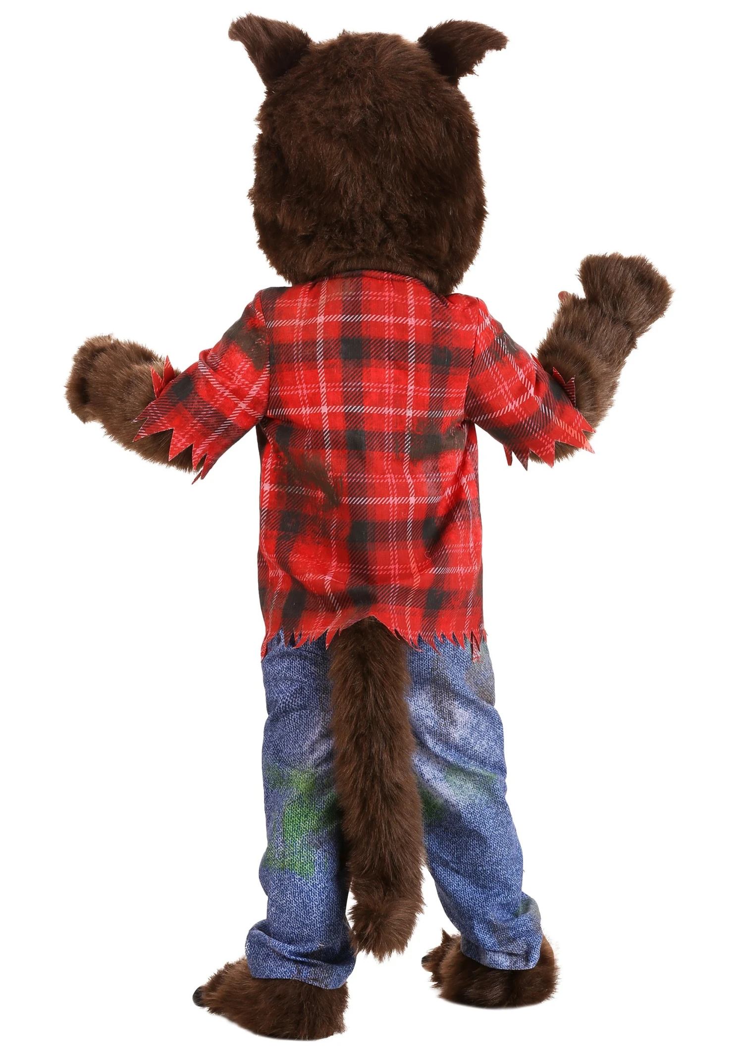 Toddler Brown Werewolf Costume 2 Toddler Brown Werewolf Costume - Image 2