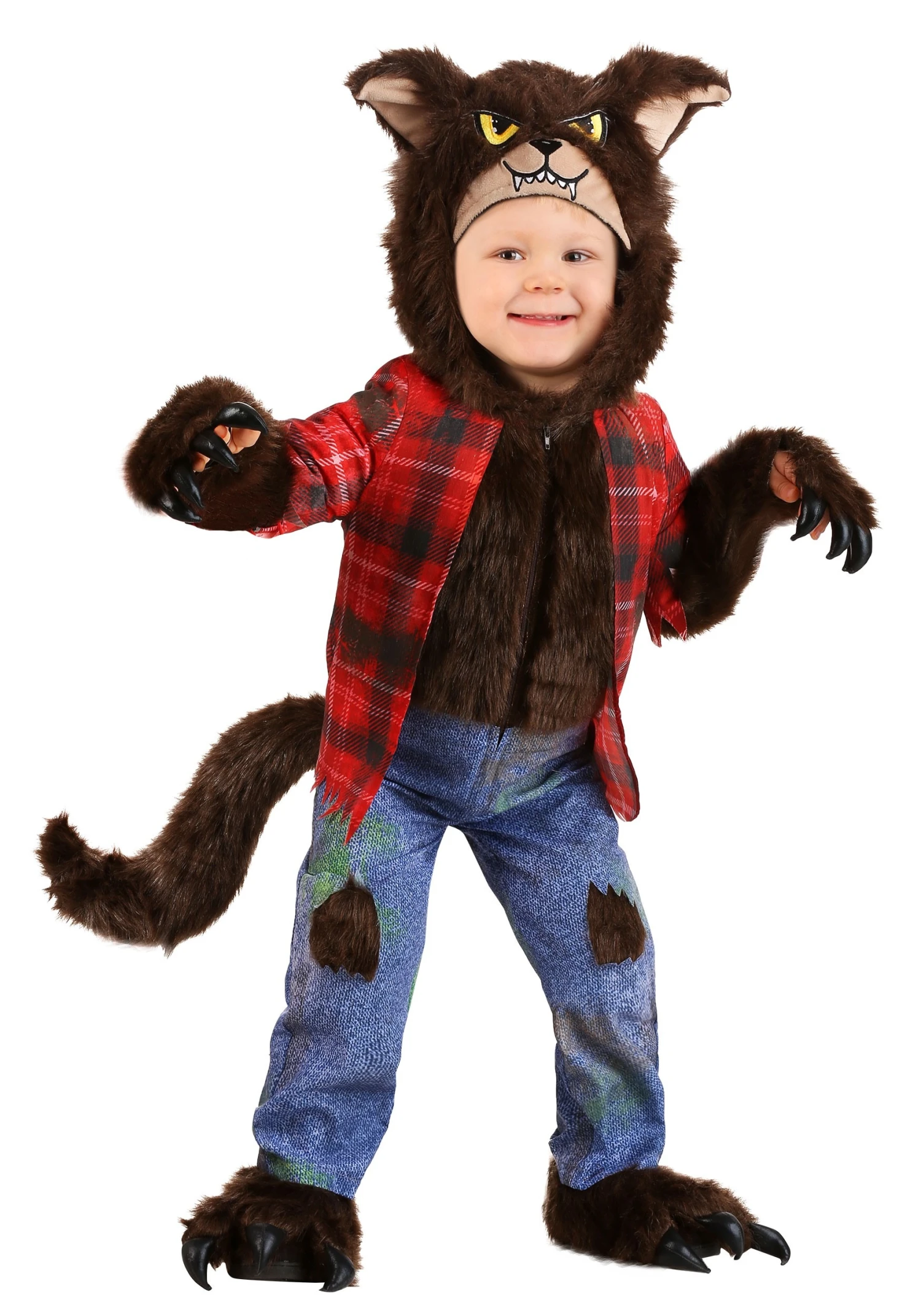 Toddler Brown Werewolf Costume 1 Toddler Brown Werewolf Costume