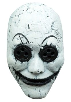 Full-Face Button Eyes Mask