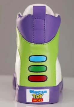 Disney Buzz Lightyear High Top Shoes For Men -Halloween Costumes Shop buzz lightyear mens high top shoes alt 10