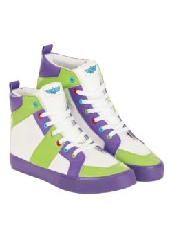 Disney Buzz Lightyear High Top Shoes For Men -Halloween Costumes Shop buzz lightyear mens high top shoes alt 11