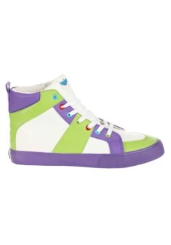 Disney Buzz Lightyear High Top Shoes For Men -Halloween Costumes Shop buzz lightyear mens high top shoes alt 2