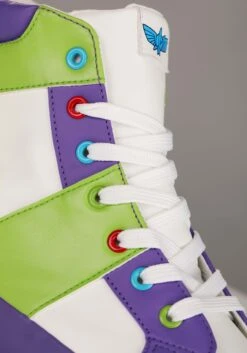 Disney Buzz Lightyear High Top Shoes For Men -Halloween Costumes Shop buzz lightyear mens high top shoes alt 8