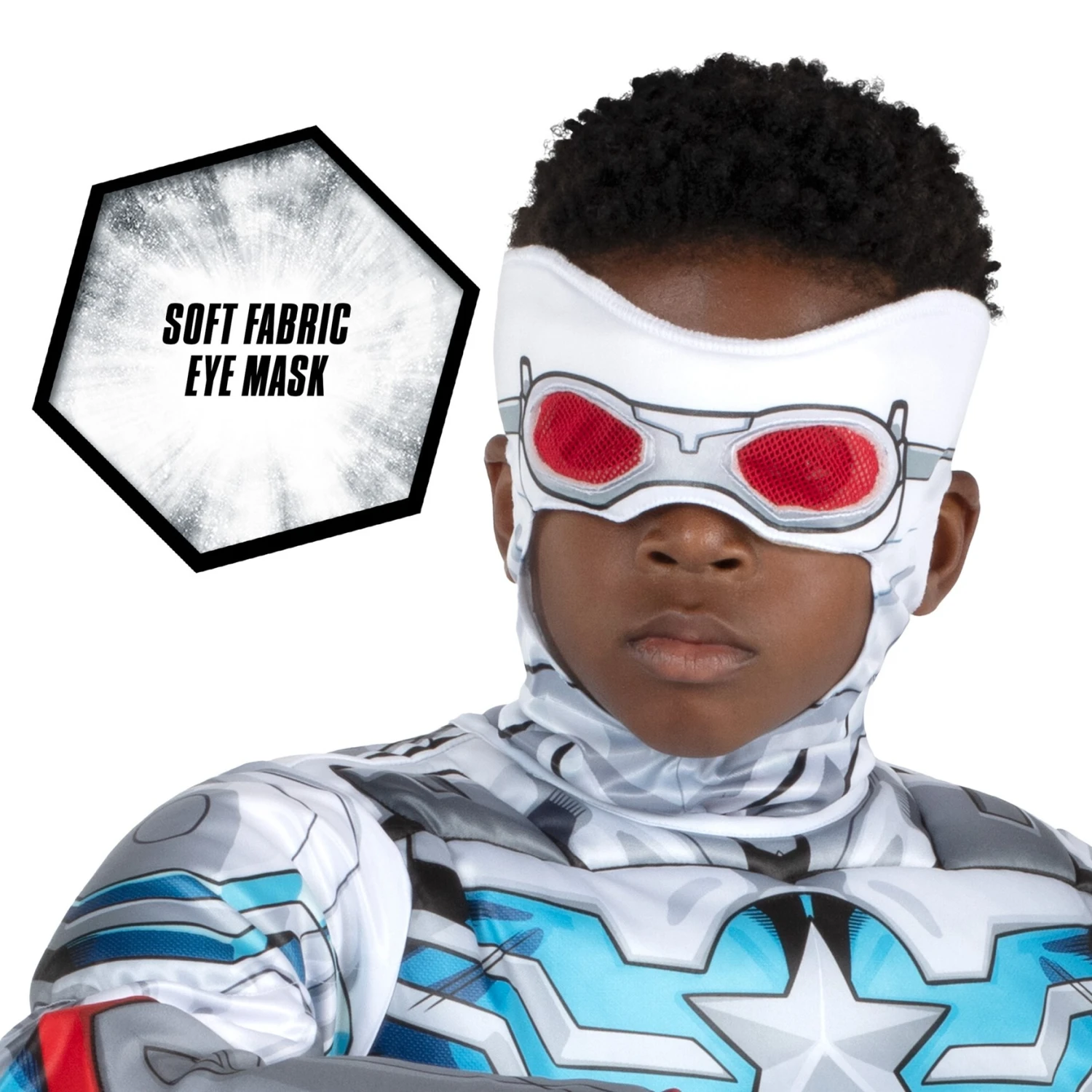 JAZWARES Boy's Captain America Falcon Costume 2 JAZWARES Boy's Captain America Falcon Costume - Image 2