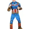JAZWARES Boy's Captain America (Steve Rogers) Costume