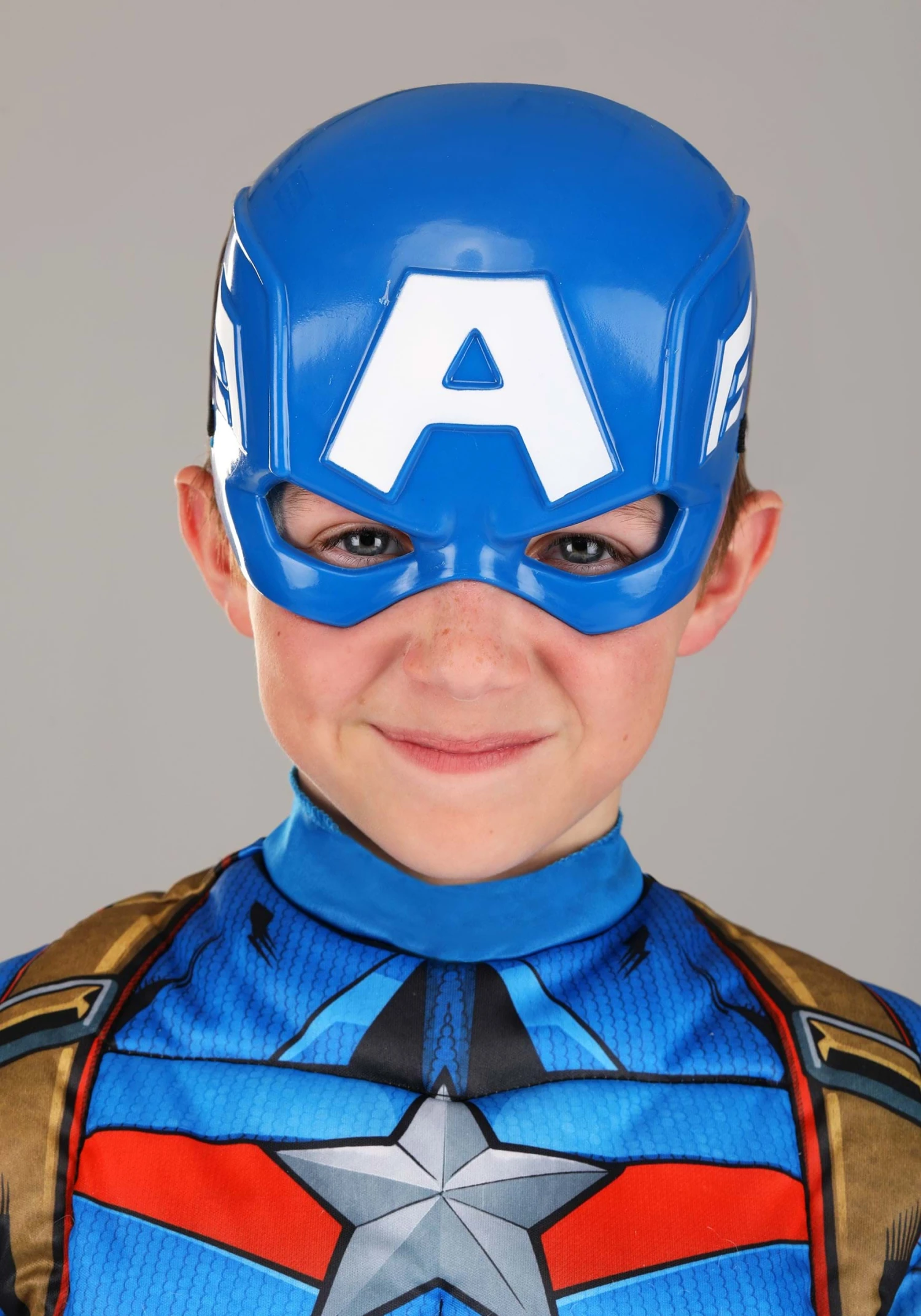 JAZWARES Boy's Captain America (Steve Rogers) Costume 4 JAZWARES Boy's Captain America (Steve Rogers) Costume - Image 4