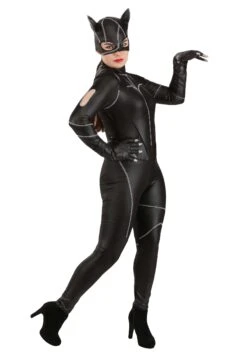 Women's Catwoman Deluxe Costume -Halloween Costumes Shop catwoman deluxe adult costume alt 5