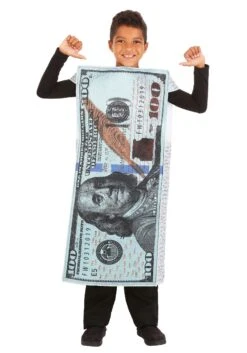 Fun World Kid's 100 Dollar Bill Costume