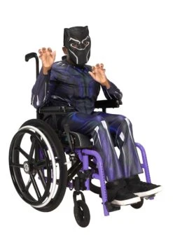JAZWARES Adaptive Back Panther Costume For Kids
