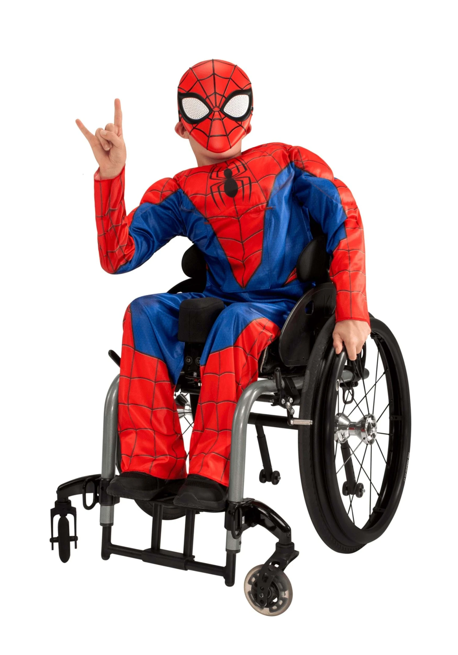 JAZWARES Adaptive Spider-Man Costume For Kids 2 JAZWARES Adaptive Spider-Man Costume For Kids - Image 2