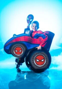 JAZWARES Adaptive Spider-Man Costume For Kids 8 JAZWARES Adaptive Spider-Man Costume For Kids -Halloween Costumes Shop child adaptive spider man costume alt 2