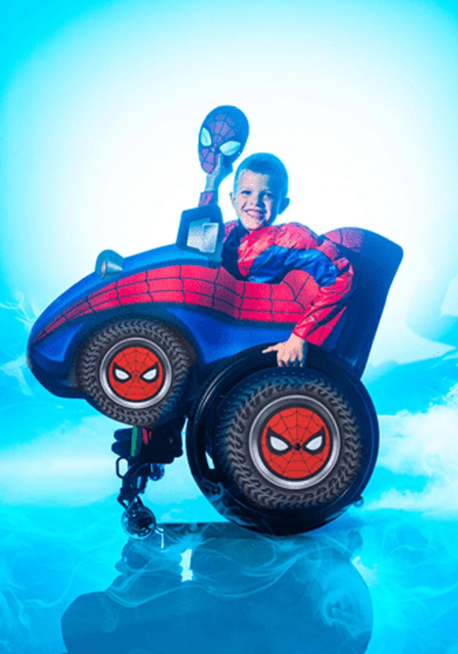 JAZWARES Adaptive Spider-Man Costume For Kids 3 JAZWARES Adaptive Spider-Man Costume For Kids - Image 3