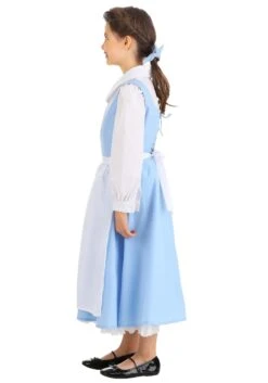 Belle Blue Dress Costume For Kids From Disney's Beauty And The Beast 14 Belle Blue Dress Costume For Kids From Disney's Beauty And The Beast -Halloween Costumes Shop child beauty and the beast belle blue dress alt 7