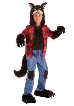 Kids Brown Werewolf Costume