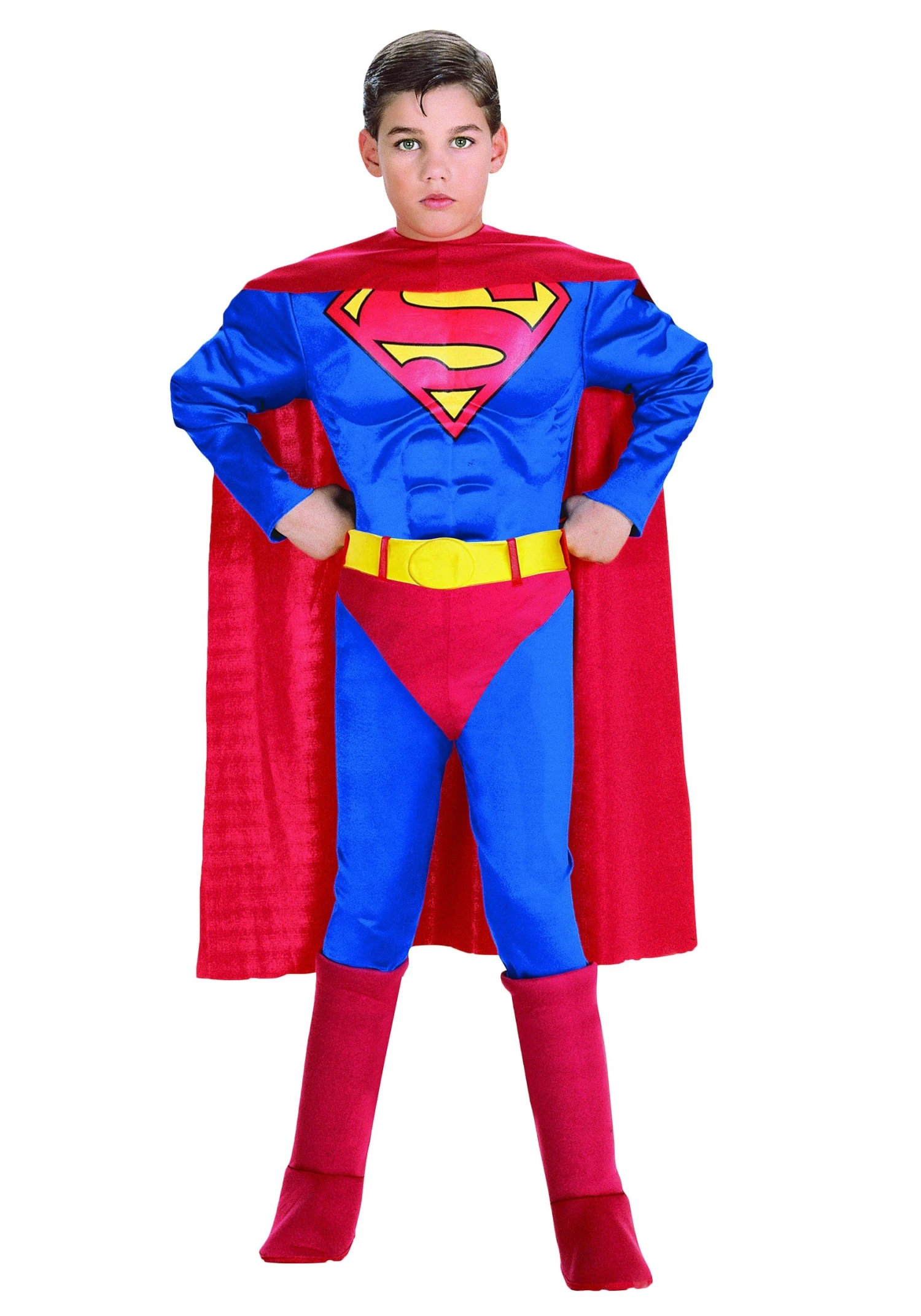 Kids Deluxe Superman Costume 1 Kids Deluxe Superman Costume
