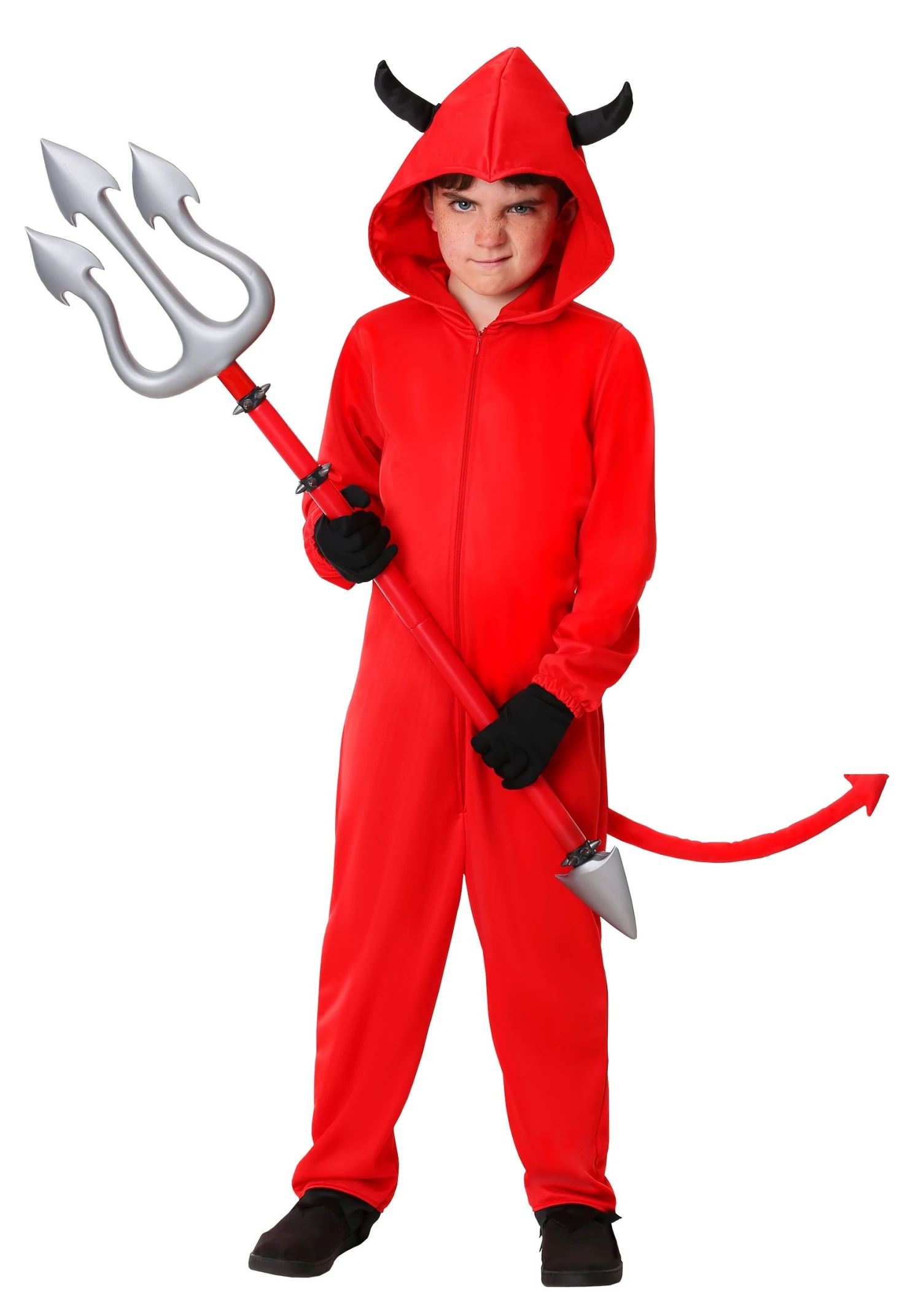 Devil Jumpsuit Costume For Kids 1 Devil Jumpsuit Costume For Kids
