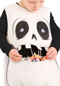 Kids Feed Me Skeleton Costume -Halloween Costumes Shop child feed me skeleton costume alt 2