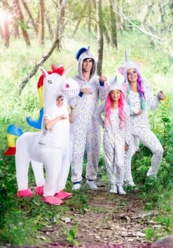 Child's Giant Inflatable Unicorn Costume -Halloween Costumes Shop child giant inflatable unicorn costume 1