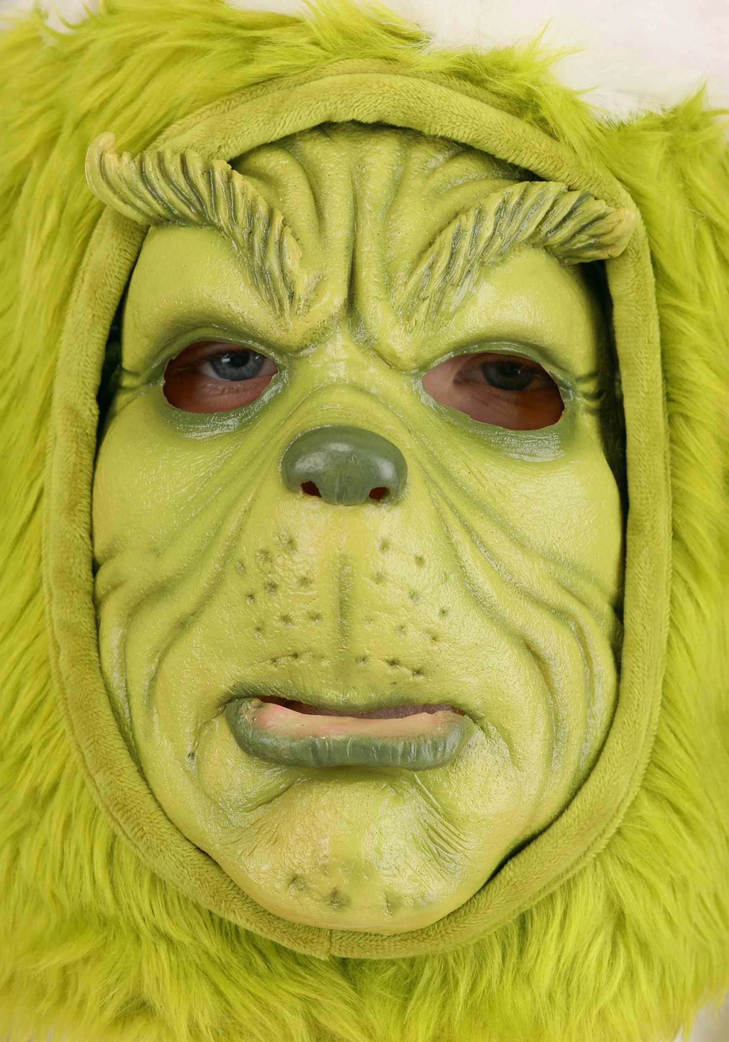 Dr. Seuss The Grinch Costume Mask For Kids 2 Dr. Seuss The Grinch Costume Mask For Kids - Image 2