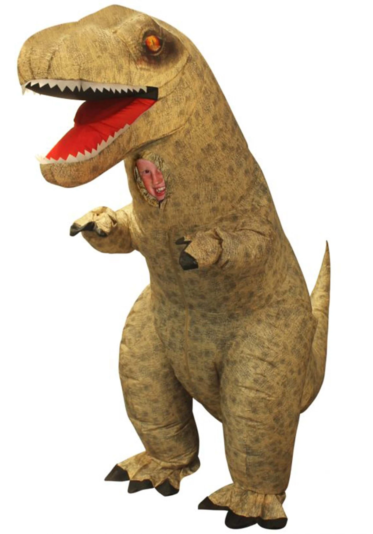 Inflatable Kid's Dinosaur Costume 1 Inflatable Kid's Dinosaur Costume