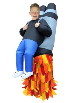 Inflatable Child Jet Pack Pick Me Up Costume