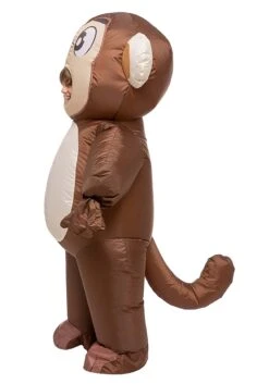 Inflatable Monkey Kid's Costume 10 Inflatable Monkey Kid's Costume -Halloween Costumes Shop child inflatable monkey costume alt 3