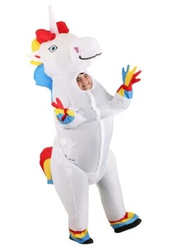 Kids Inflatable Prancing Unicorn Costume