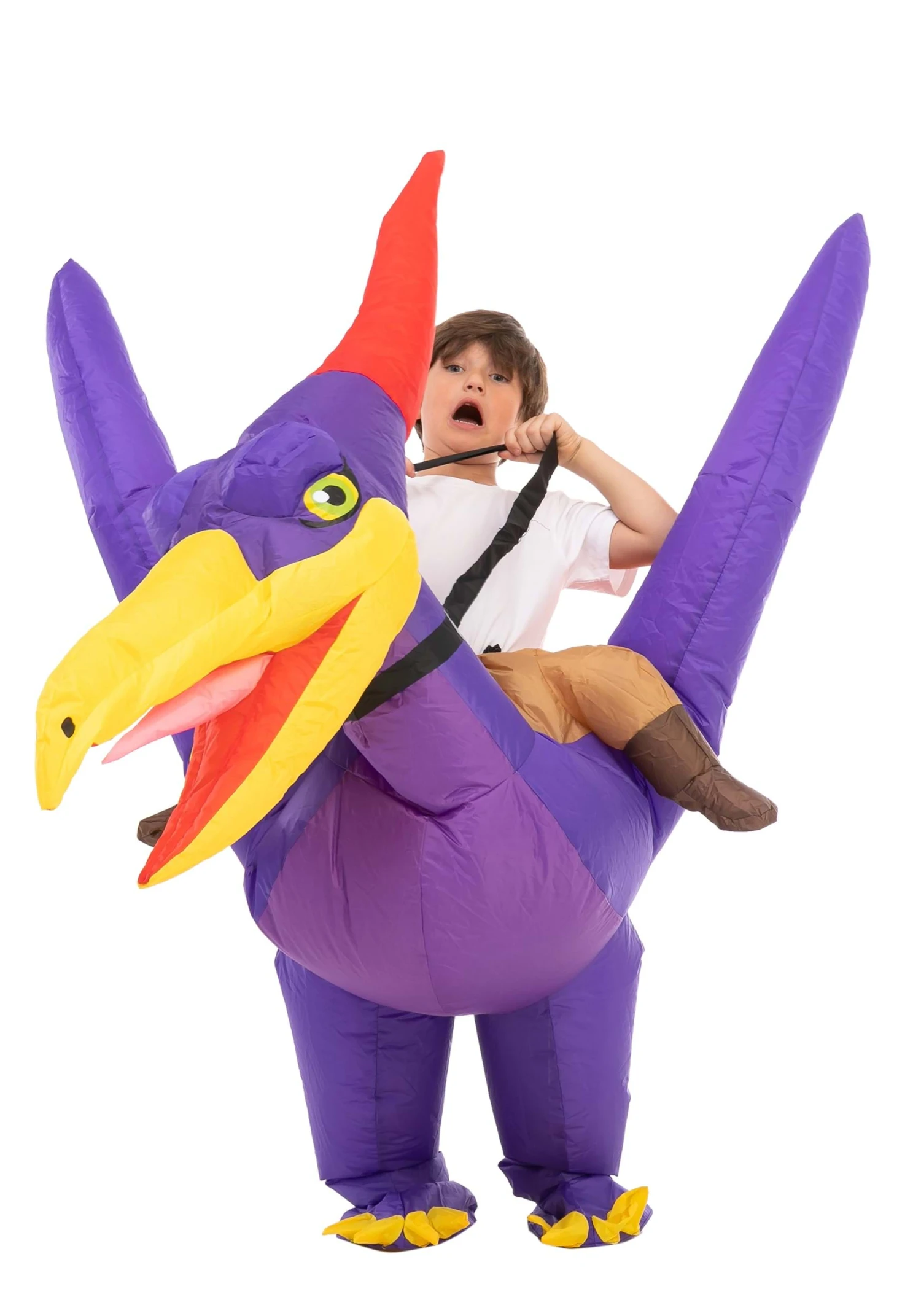 Inflatable Riding-A-Pteranodon Costume For Kids 2 Inflatable Riding-A-Pteranodon Costume For Kids - Image 2