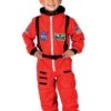 Kids Orange Space Astronaut Costume