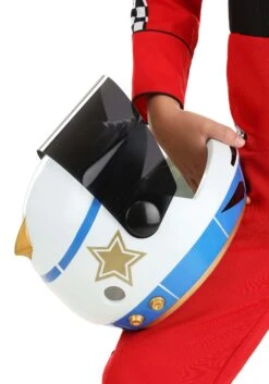 Race Car Driver Costume Helmet For Kids -Halloween Costumes Shop child race car helmet alt 3