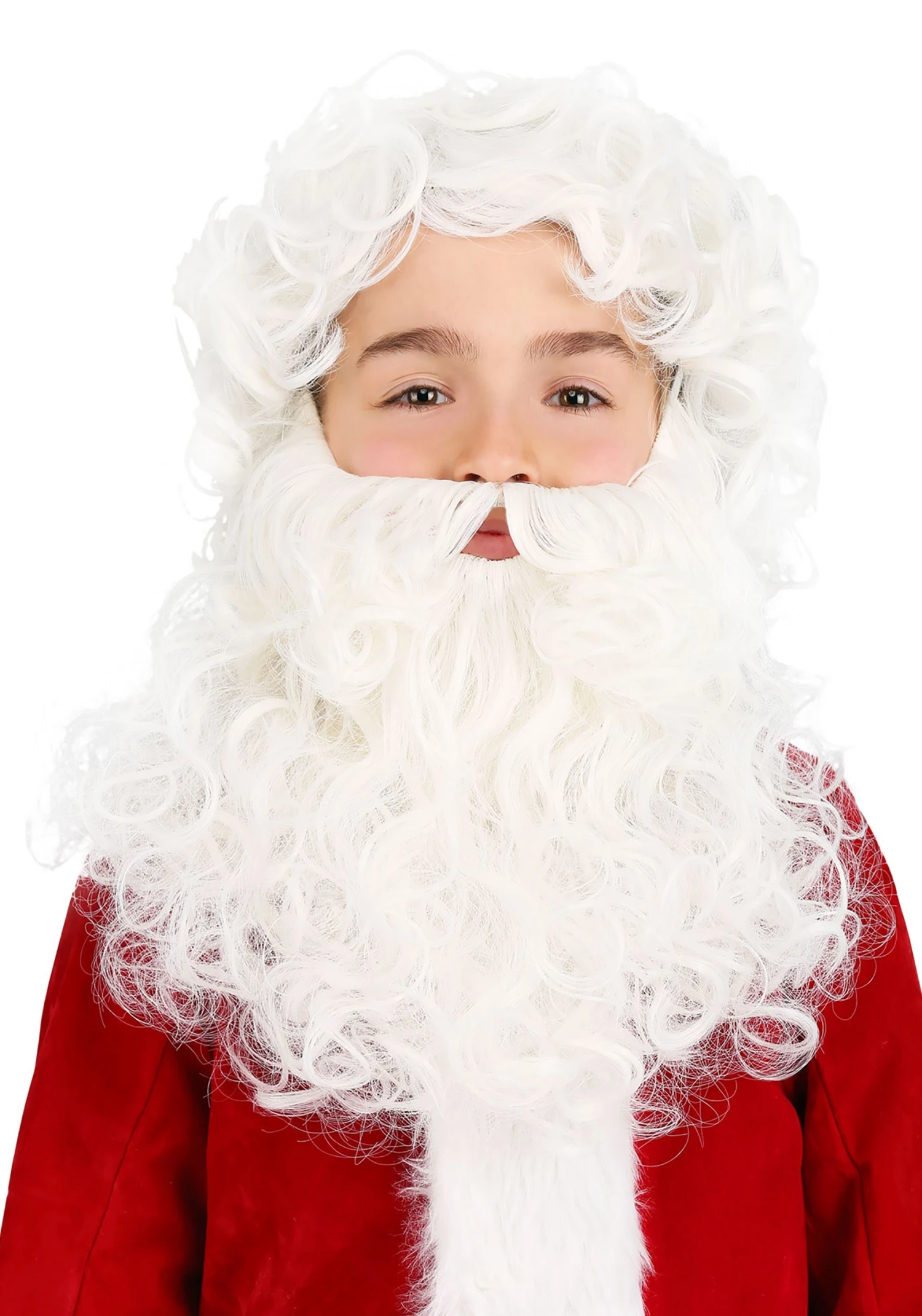 Santa Wig And Beard For Boys 2 Santa Wig And Beard For Boys - Image 2
