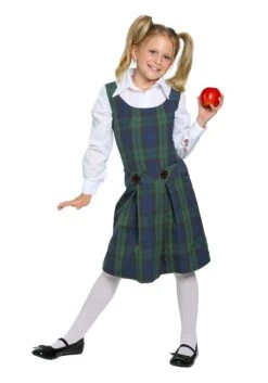 Child School Girl Costume Dress