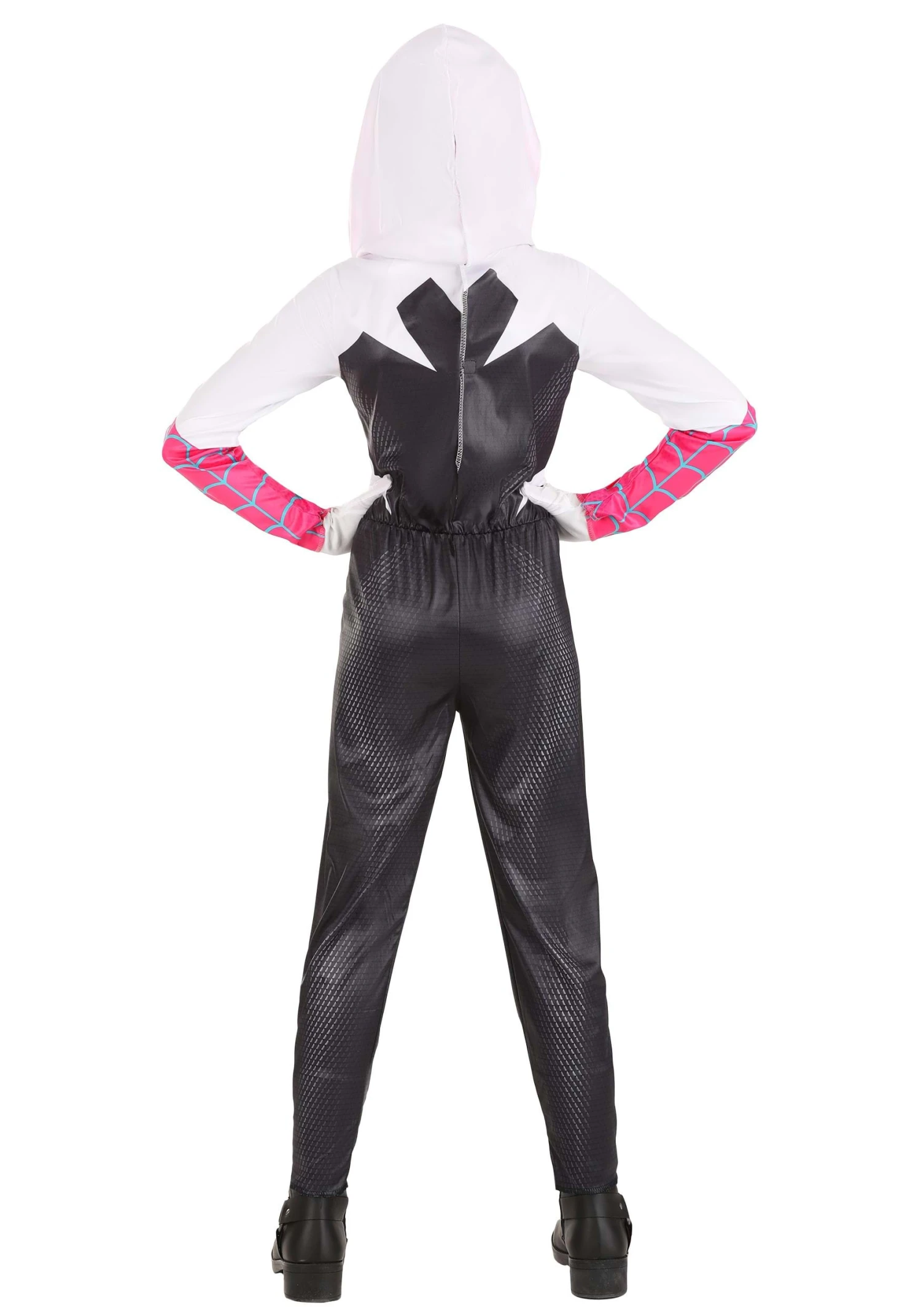JAZWARES Kid's Spider-Gwen Costume 4 JAZWARES Kid's Spider-Gwen Costume - Image 4